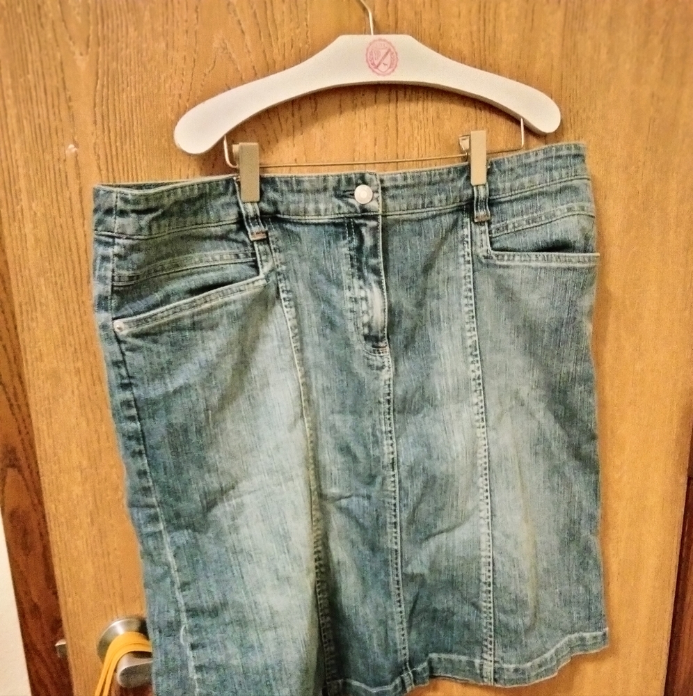 Jean skirt